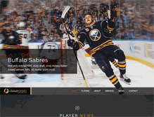 Tablet Screenshot of globalhockey.net